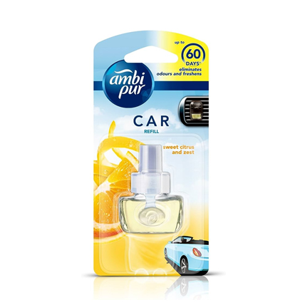 Ambi Pur Car Air Freshener Refill Sweet Citrus